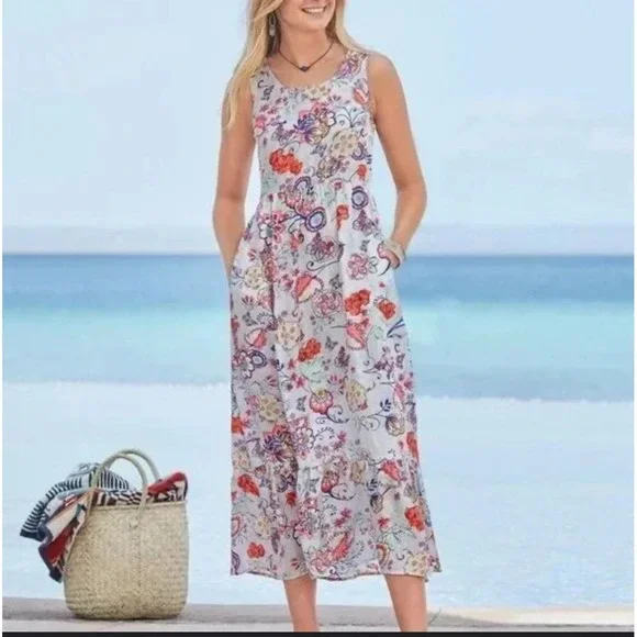Sundance Floral Maxi Dress - Multicolor - Picture 12 of 13
